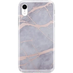 Touch of Lavender | Lavender Gray & Rose Gold Marble Case iPhone Case get.casely Classic iPhone XR 