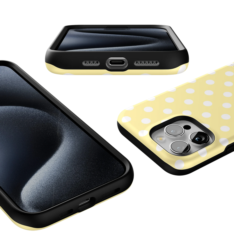 Spotted in SoHo | Yellow Polka Dot Case