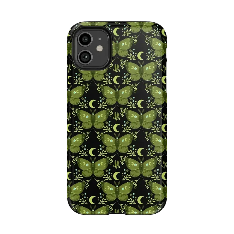Mystic Moths | Green Twilight Case