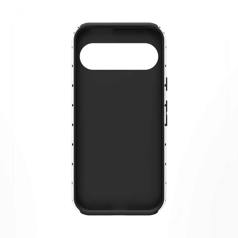 On the Dot | White Polka Dot Case