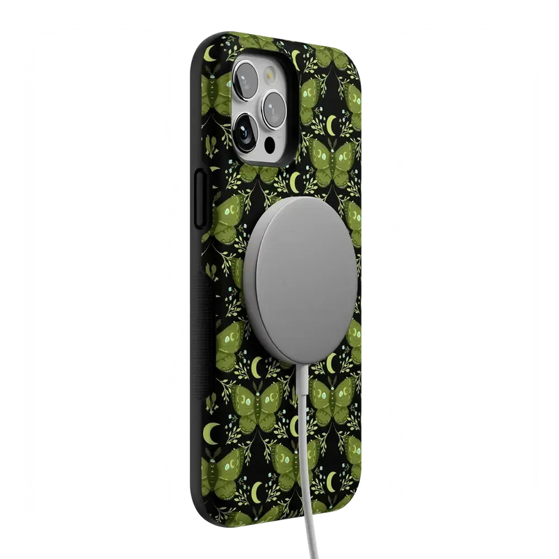 Mystic Moths | Green Twilight Case