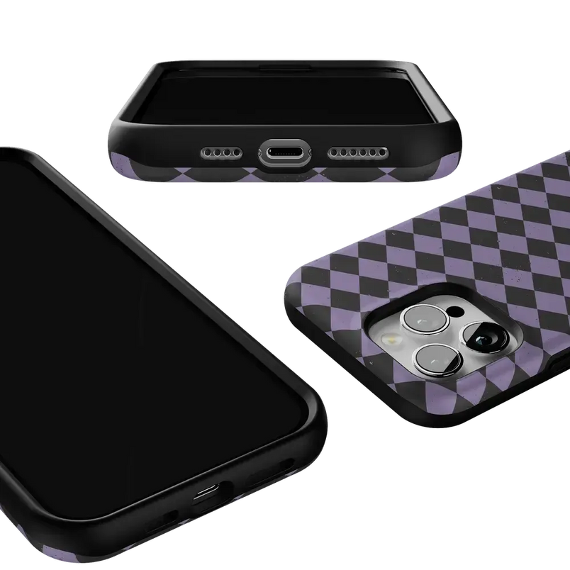 Midnight Hex | Purple Checkered Case