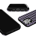 Midnight Hex | Purple Checkered Case