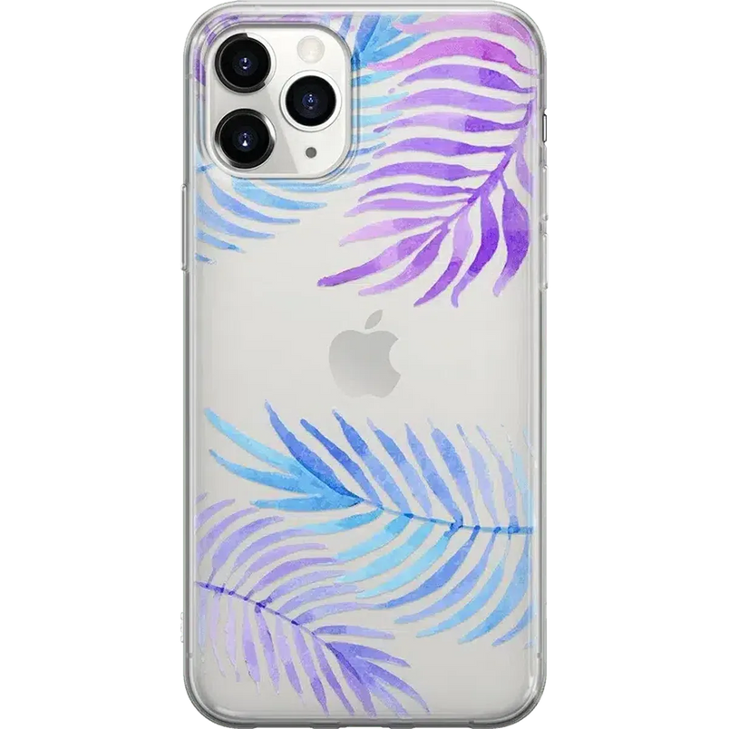 Tropical Blues | Palm Leaves Floral case iPhone Case get.casely Classic iPhone 11 Pro Max 