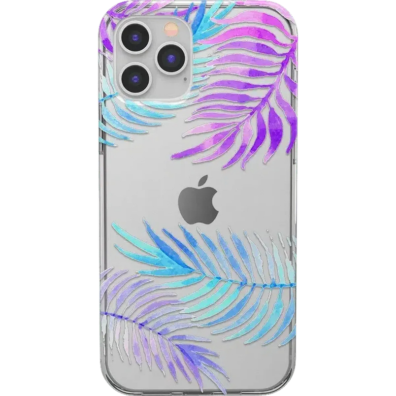 Tropical Blues | Palm Leaves Floral case iPhone Case get.casely Classic iPhone 12 Pro Max 