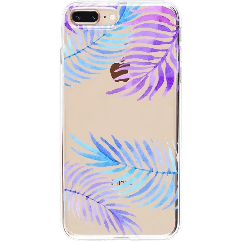 Tropical Blues | Palm Leaves Floral case iPhone Case get.casely Classic iPhone 6/7/8 Plus 