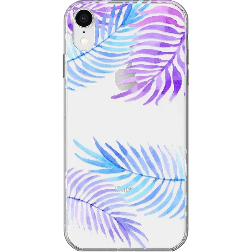 Tropical Blues | Palm Leaves Floral case iPhone Case get.casely Classic iPhone XR 