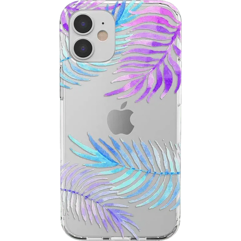 Tropical Blues | Palm Leaves Floral case iPhone Case get.casely 