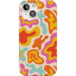 Tropical Color Splash | Abstract Retro Case iPhone Case get.casely Classic + MagSafe® iPhone 15