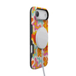 Tropical Color Splash | Abstract Retro Case iPhone Case get.casely 