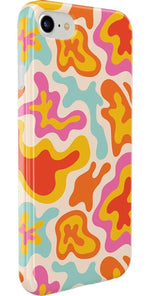 Tropical Color Splash | Abstract Retro Case iPhone Case get.casely