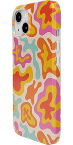 Tropical Color Splash | Abstract Retro Case iPhone Case get.casely