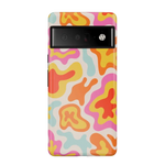 Tropical Color Splash | Abstract Retro Google Pixel Case Google Pixel Case Casetry Essential Google Pixel 6 Pro