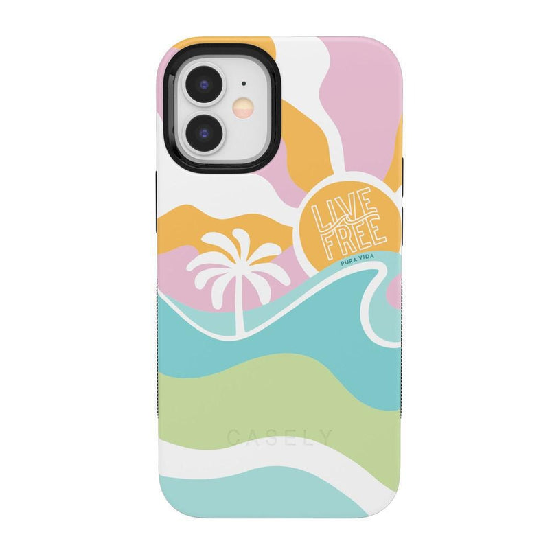 Tropical Dreams | Pura Vida Case iPhone Case get.casely Bold + MagSafe® iPhone 12