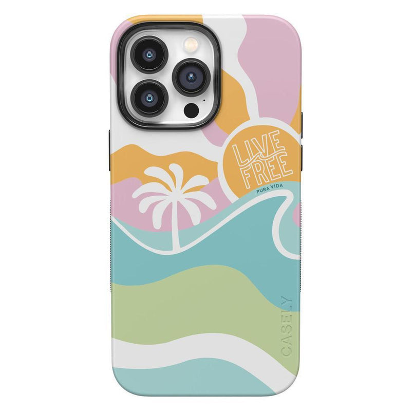 Tropical Dreams | Pura Vida Case iPhone Case get.casely Bold + MagSafe® iPhone 14 Pro Max