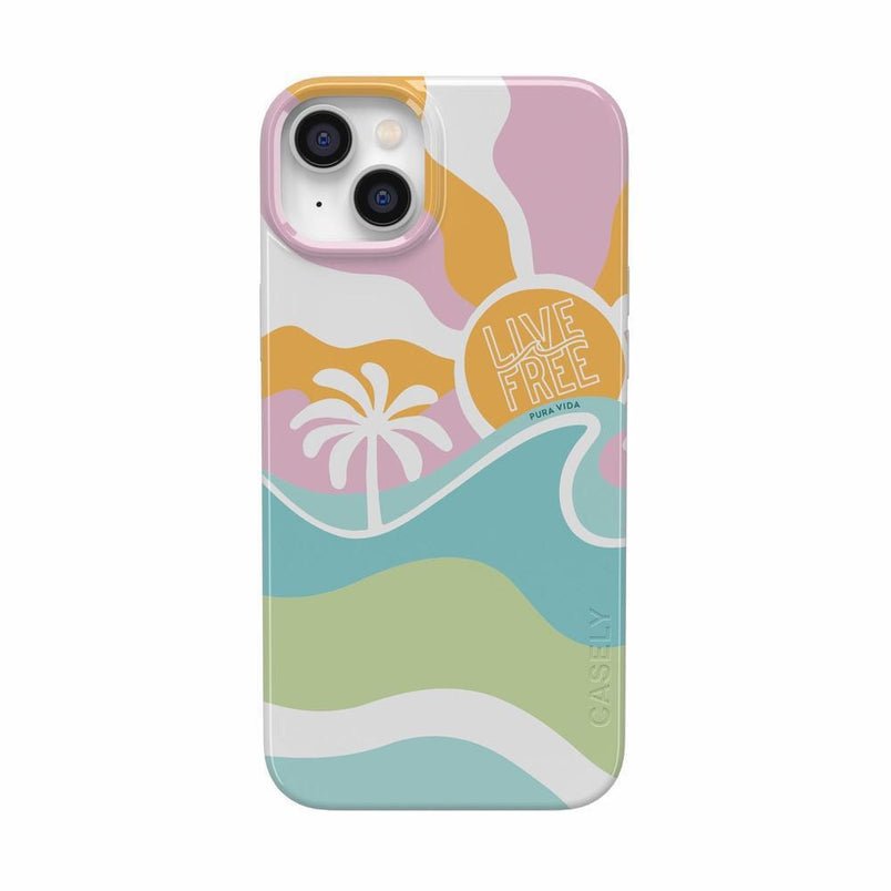 Tropical Dreams | Pura Vida Case iPhone Case get.casely Classic + MagSafe® iPhone 14