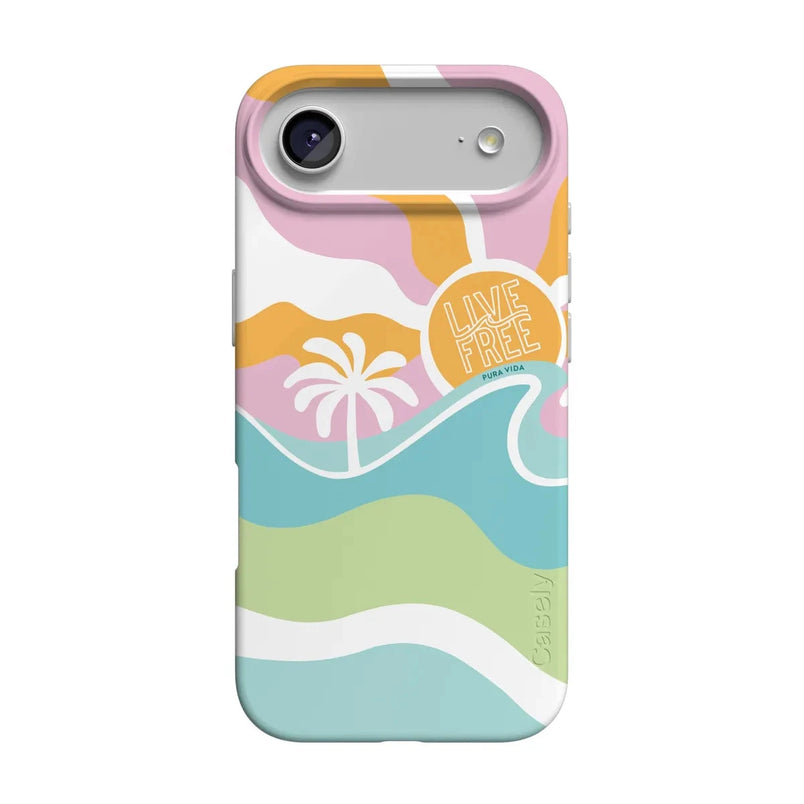 Tropical Dreams | Pura Vida Case iPhone Case get.casely Classic + MagSafe® iPhone 17 Air 