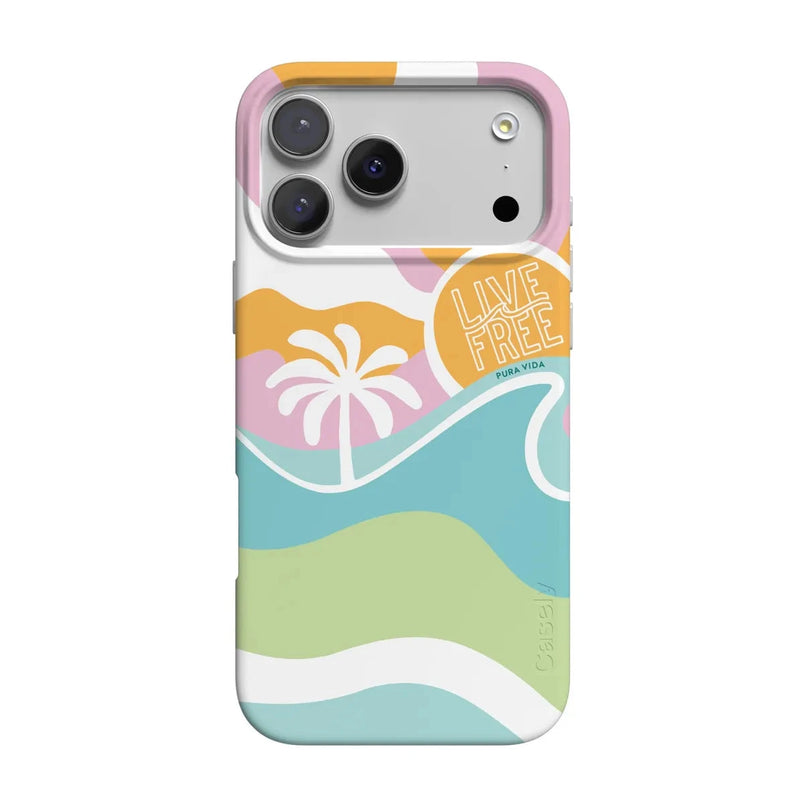 Tropical Dreams | Pura Vida Case iPhone Case get.casely Classic + MagSafe® iPhone 17 Pro Max 