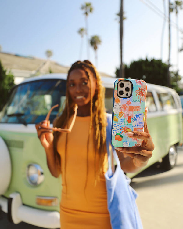 Tropical Heat | Beachy Collage Case