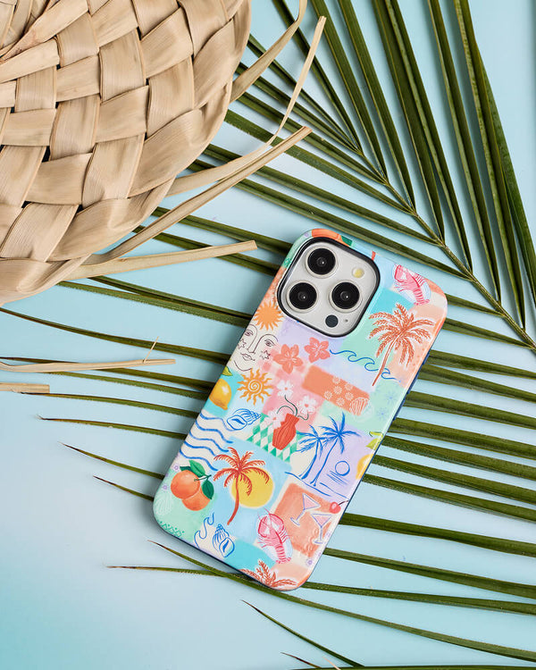 Tropical Heat | Beachy Collage Case