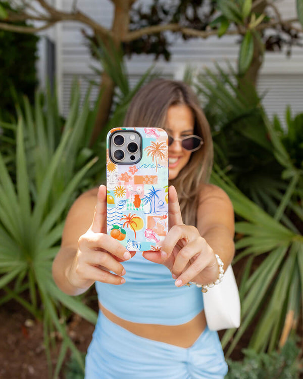 Tropical Heat | Beachy Collage Case