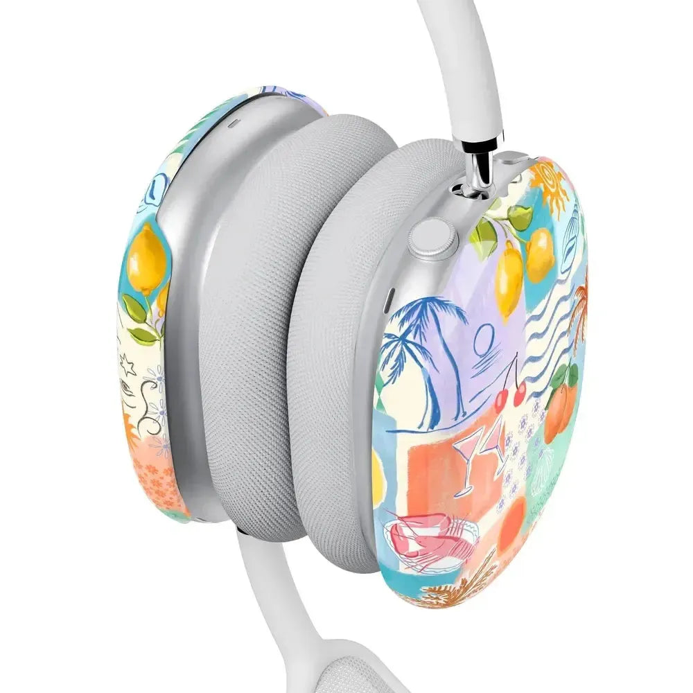 Tropical Heat Beachy Collage AirPods Max Case - Thumbnail 5