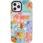 Tropical Heat | Beachy Collage Case iPhone Case get.casely 