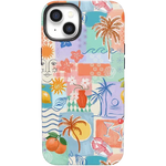 Tropical Heat | Beachy Collage Case iPhone Case get.casely 