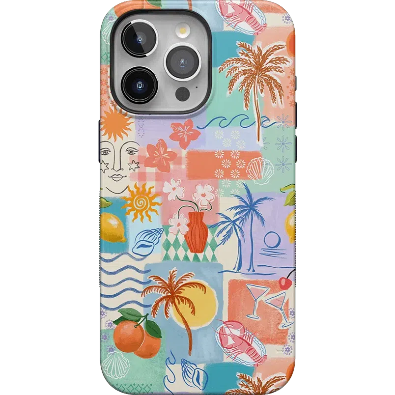 Tropical Heat | Beachy Collage Case