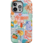 Tropical Heat | Beachy Collage Case iPhone Case get.casely 