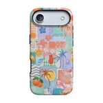 Tropical Heat | Beachy Collage Case iPhone Case get.casely Bold + MagSafe® iPhone 17 Air 