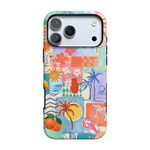 Tropical Heat | Beachy Collage Case iPhone Case get.casely Bold + MagSafe® iPhone 17 Pro 