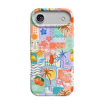 Tropical Heat | Beachy Collage Case iPhone Case get.casely Classic + MagSafe® iPhone 17 Air 