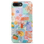 Tropical Heat | Beachy Collage Case iPhone Case get.casely Essential iPhone 6/7/8 Plus
