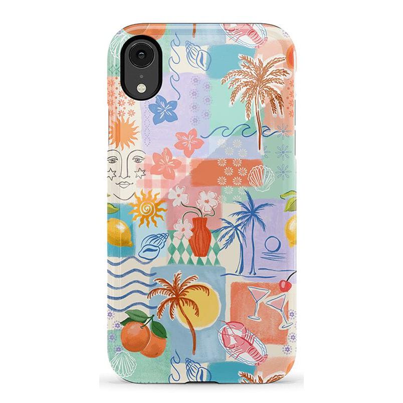 Tropical Heat | Beachy Collage Case iPhone Case get.casely Essential iPhone XR 