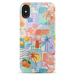Tropical Heat | Beachy Collage Case iPhone Case get.casely Essential iPhone XS Max 