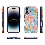 Tropical Heat | Beachy Collage Case iPhone Case get.casely 