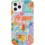 Tropical Heat | Beachy Collage Case iPhone Case get.casely 