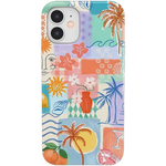 Tropical Heat | Beachy Collage Case iPhone Case get.casely 