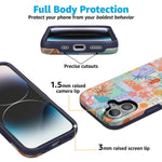 Tropical Heat | Beachy Collage Case iPhone Case get.casely 