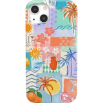 Tropical Heat | Beachy Collage Case iPhone Case get.casely 