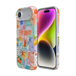 Tropical Heat | Beachy Collage Case iPhone Case get.casely 