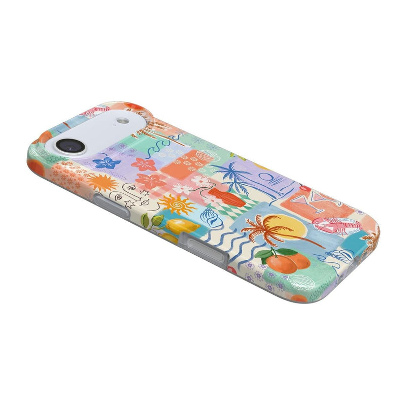Tropical Heat | Beachy Collage Case iPhone Case get.casely 