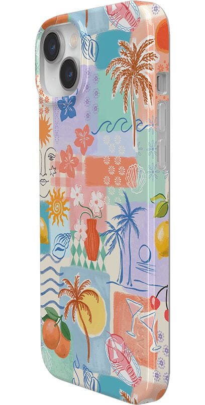 Tropical Heat | Beachy Collage Case iPhone Case get.casely