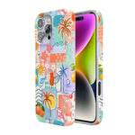 Tropical Heat | Beachy Collage Case iPhone Case get.casely 