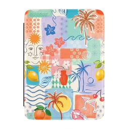 Tropical Heat | Beachy Collage Kindle Case Kindle Case get.casely 7” Kindle Paperwhite 