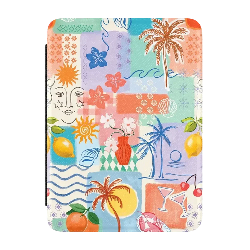 Tropical Heat | Beachy Collage Kindle Case Kindle Case get.casely 7” Kindle Paperwhite 