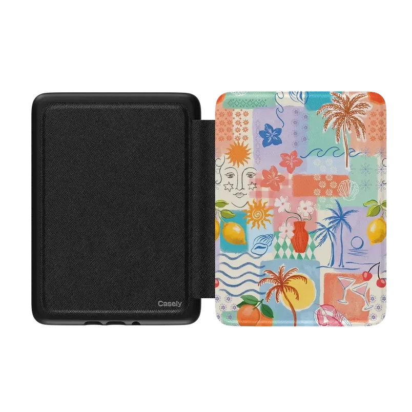 Tropical Heat | Beachy Collage Kindle Case Kindle Case get.casely 