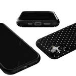 On the Dot | Black Polka Dot Case