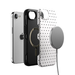 On the Dot | White Polka Dot Case